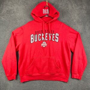 Ohio State Buckeyes‎ Varsity Authentic Apparel Hoodie Sweatshirt Mens Size L